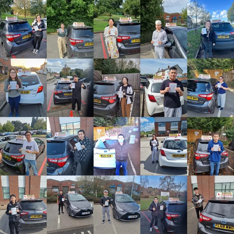 10DayDrive Birmingham driving students celebrating passing their driving test